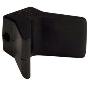 C.E. Smith Bow Y-Stop - 2" X 2" - Black Natural Rubber