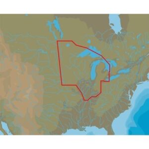 C-Map 4d Lakes Na-D072 North Central