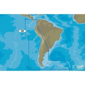 C-Map 4d Sa-D500 Costa Rica To Chile To Falklands