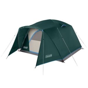 Coleman Skydome 6-Person Camping Tent W/Full-Fly Vestibule - Evergreen