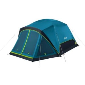 Coleman Skydome 4-Person Screen Room Camping Tent W/Dark Room