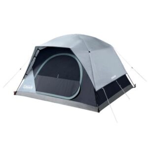Coleman Skydome 4-Person Camping Tent W/Led Lighting