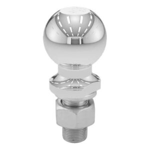 Curt 2-5/16" Trailer Ball - 1" X 2-1/8" Shank - 7,500 Lb. Capacity - Chrome