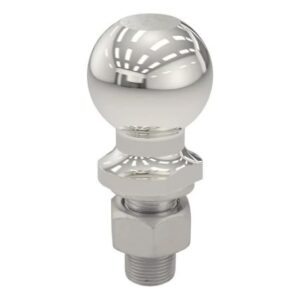 Curt 2-5/16" Trailer Ball - 1" X 2-1/8" Shank - 7,500 Lbs - Stainless Steel
