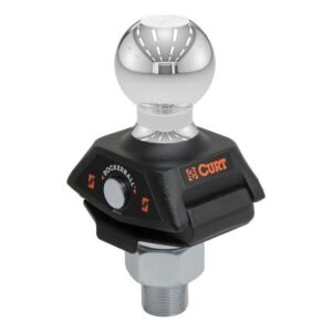 Curt 2" Rockerball Cushion Hitch Trailer Ball - 7500 Lbs