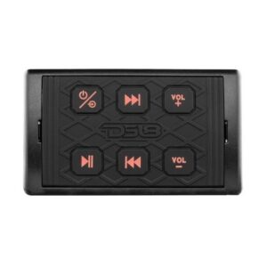 Ds18 Marine Waterproof Bluetooth Streaming Audio Receiver Square Controller - F/Android & Iphone