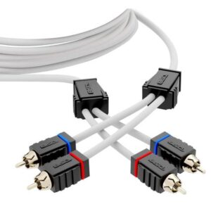 Ds18 Marine Tinned Ofc Rca Cable - 3'