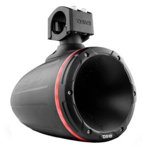 Ds18 Hydro 1.75" Driver Wakeboard Pod Tower Speaker W/Integrated Rgb Led Lights - Black - 900w