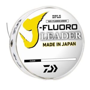 Daiwa J-Fluoro Fluorocarbon Leader - 100 Lbs - 50yds