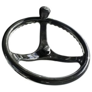 Edson Ec3 Elite Carbon 13" Comfortgrip Powerwheel - Carbon Fiber - 3-Spoke