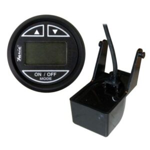 Faria Euro Black 2" Depth Sounder W/Transom Mount Transducer