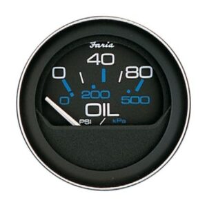 Faria Coral 2" Oil Pressure Gauge (80 Psi)