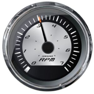 Faria Platinum 4" Tachometer - 7000 Rpm (Gas - Inboard, Outboard & I/O)