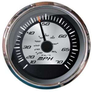 Faria Platinum 4" Speedometer - 70 Mph (Pitot)