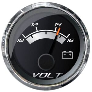 Faria Platinum 2" Voltmeter (10-16 Vdc)