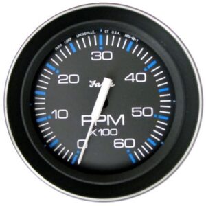 Faria Coral 4" Tachometer 6000 Rpm (Gas) (Inboard And I/O)
