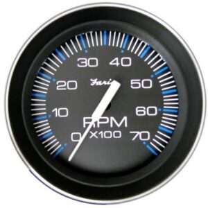 Faria Coral 4" Tachometer (7000 Rpm) (All Outboard)