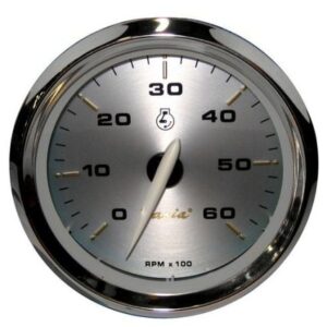 Faria Kronos 4" Tachometer - 6,000 Rpm (Gas - Inboard & I/O)