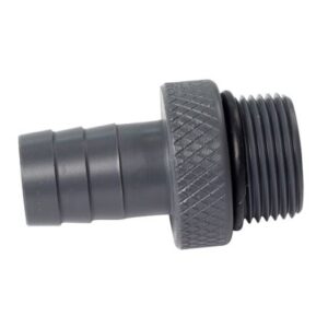 Fatsac 3/4" Barbed End - Sac Valve Threads W/O-Rings F/Auto Ballast Systems