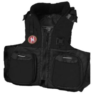 First Watch Av-800 Four Pocket Flotation Vest - Black - Xxl To 3xl