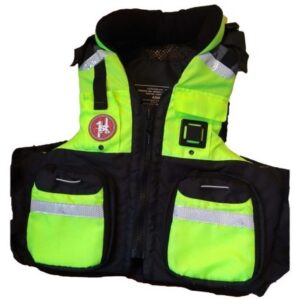 First Watch Av-800 Four Pocket Flotation Vest - Hi-Vis Yellow - Xxl To3xl
