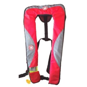 First Watch Fw-240 Inflatable Pfd - Red/Grey - Manual