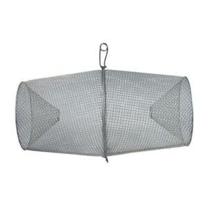 Frabill Torpedo Trap - Galvanized Minnow Trap - 10" X 9.75" X 9"