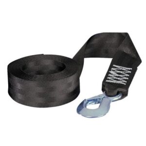 Fulton 2" X 12' Winch Strap W/Hook - 1,800lbs Max Load
