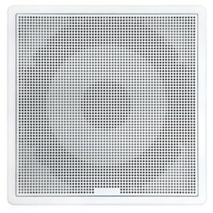 Fusion Fm-S10sw Fm Series 10" 400w Flush Mount Marine Subwoofer - Square Grill - White