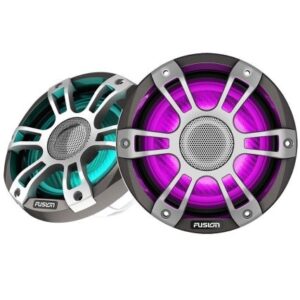 Fusion Signature Series 3i 6.5" Crgbw Sports Speakers - Grey