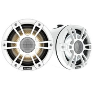 Fusion Signature Series 3i 6.5" Wake Tower Crgbw Speakers - White