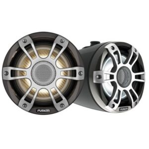 Fusion Signature Series 3i 6.5" Wake Tower Crgbw Speakers - Black