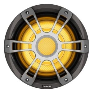 Fusion Signature Series 3i 12" Crgbw Sports Subwoofer - Grey