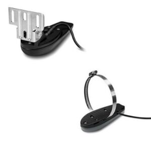 Garmin Gt20-Tm Transom Mount Downvu 500w (Chirp 455/800khz); Traditional 500w (77/200khz) Transducer W/Temp - 8-Pin