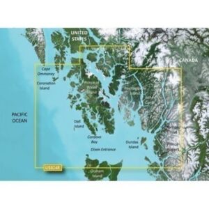 Garmin Bluechart G3 Vision Hd - Vus024r - Wrangell - Dixon Entrance - Microsd/Sd