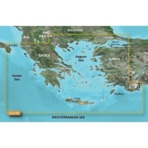 Garmin Bluechart G3 Hd - Hxeu015r Aegean Sea & Sea Of Marmara - Microsd/Sd