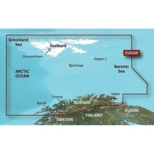 Garmin Bluechart G3 Hd - Hxeu054r - Vestfjd - Svalbard - Varanger - Microsd/Sd
