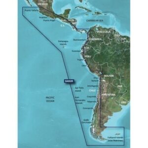 Garmin Bluechart G3 Vision Hd - Vsa002r - South America West Coast - Microsd/Sd