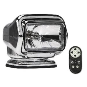 Golight Stryker St Series Permanent Mount Chrome Halogen W/Wireless Handheld Remote