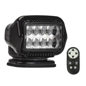 Golight Stryker St Series Portable Magnetic Base Black Led W/Wireless Handheld Remote
