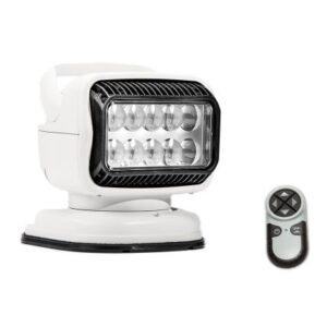 Golight Radioray Gt Series Portable Mount - White Led - Handheld Remote Permanent Shoe Mount