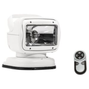 Golight Radioray Gt Series Portable Mount - White Halogen - Wireless Handheld Remote Permanent Shoe Mount