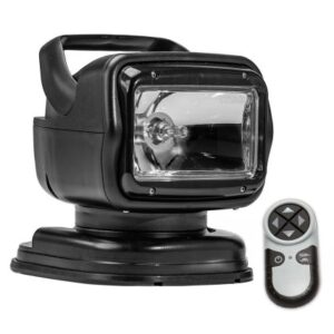 Golight Radioray Gt Series Portable Mount - Black Halogen - Wireless Handheld Remote Magnetic Shoe Mount