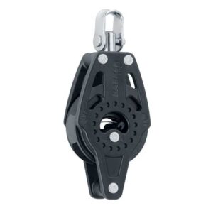 Harken 40mm Carbo Single Ratchet Block W/Swivel & Becket