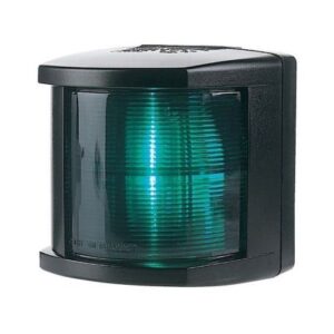 Hella Marine Starboard Navigation Light - Incandescent - 2nm - Black Housing - 12v