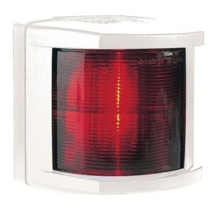 Hella Marine Port Navigation Light - Incandescent - 2nm - White Housing - 12v