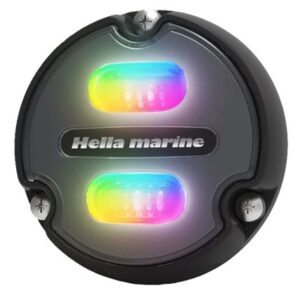 Hella Marine Apelo A1 Rgb Underwater Light - 1800 Lumens - Black Housing - Charcoal Lens