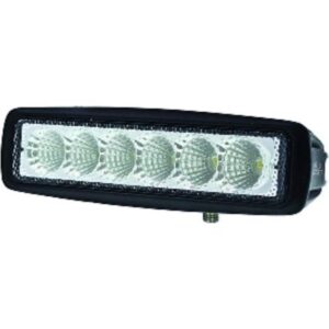 Hella Marine Value Fit Mini 6 Led Flood Light Bar - Black