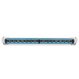 Hella Marine Sea Hawk-470 Pencil Beam Light Bar W/Blue Edge Light & White Housing