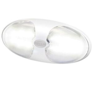 Hella Marine Duraled 12 Interior/Exterior Lamp - White Led - White Housing